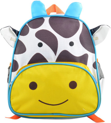 

Angel Glitter Geo the Giraffe Yellow-Brown-Blue School Bag(Red, White, 2 L)