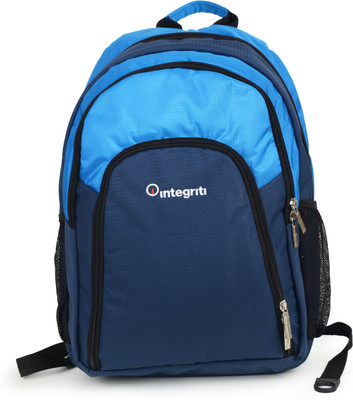 

Integriti INTBG-BGPK-1008 BL School Bag(Blue/Green/Grey, 5 L)