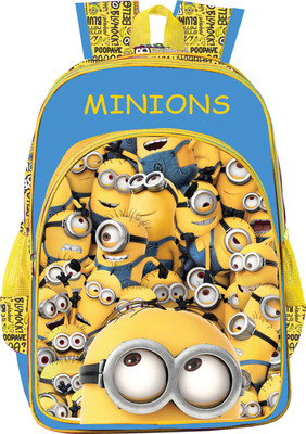 

Minion Blue & Yellow School Bag 14 inches 8901736095112 School Bag(Blue, Yellow, 14 inch)
