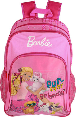 Barbie EI-MAT0045 School Bag(Pink, 16 inch)