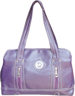 

MUDI MUDI BAG LEATHER LOOKING OFFICE BAG Waterproof Lunch Bag(Purple, 5 L)