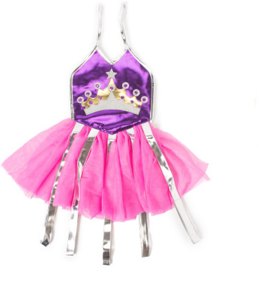 

Lill Pumpkins Crown Tutu Clip/Hairband/Rubberband organizer Waterproof Multipurpose Bag(Pink, 18 inch)