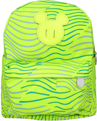 

Super Drool Green Cartoon World School Bag(Green, 2 L)