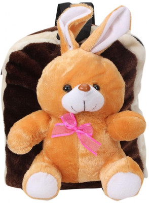 48% OFF on Tickles Soft Toy Plush Rabbit Bag (Primary 1st-4th Std) School Bag(Brown, Orange, 15 inch) 48% OFF on Tickles Soft Toy Plush Rabbit Bag (Primary 1st-4th Std) School Bag(Brown, Orange, 15 inch)
