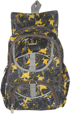 

U United WILD FLOWER Waterproof Backpack(Yellow, 14 L)