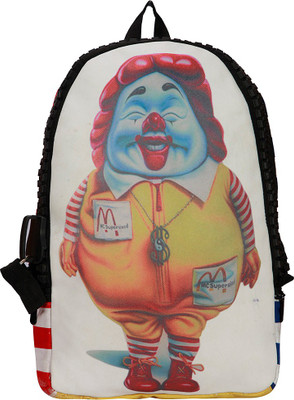 

Old Tree OldTree Multi Leatherette Backpack Waterproof Backpack(Multicolor, 16 L)