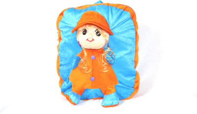

CARRY MEE SOFT DOLL School Bag(Blue, 7 L)