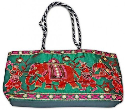 

Stophere Jaipuri Shahi Barat Shoulder Bag School Bag(Multicolor, 5 inch)