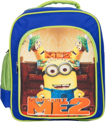 

Uxpress Despicable Me Cute School Bag for Kids Waterproof School Bag(Blue, 12 inch)