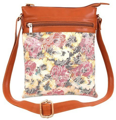 

Lychee Bags Women Casual Pink, Blue, Black PU Sling Bag, Black;blue;pink