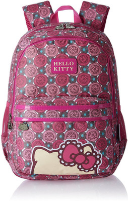 

Hello Kitty by MBE-HKP048 Waterproof School Bag(Pink, 19 inch)
