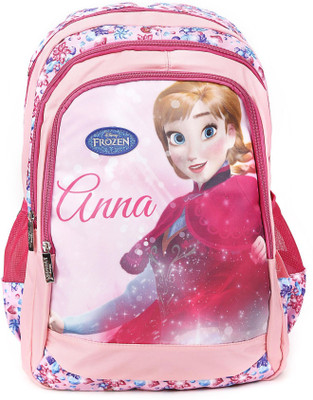 

Frozen Anna Bag Waterproof School Bag(Purple, 17 inch)