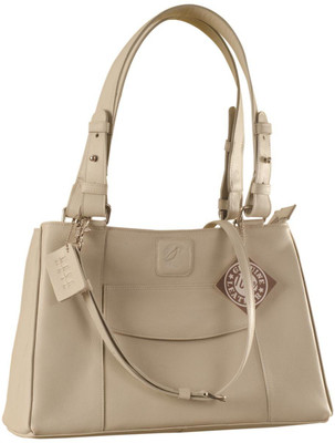 

eZeeBags Maya Collection Ya824v1 Leather Handbags Dark, Tall & Handsome. Shoulder Bag(Grey, 1 L)