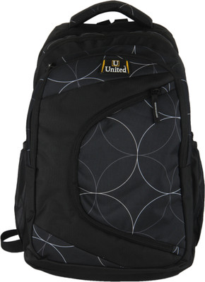 

U United Circles Punch Waterproof Backpack(Black, 12 L)