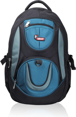 

F Gear Axe 27.0 L Standard Backpack(Black, Blue), Aqua blue;black