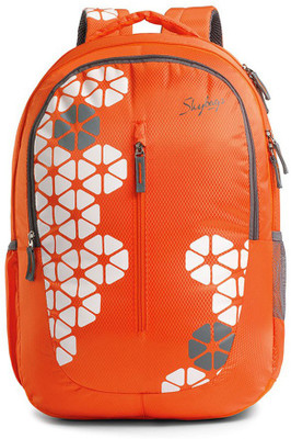 

Skybags Pogo Plus 03 Backpack Orange School Bag(Multicolor, 35 L)