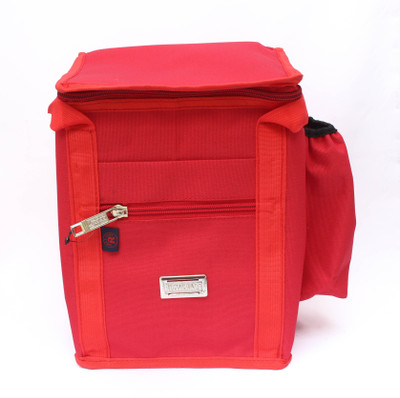 

Richcraft Fashionable Plain Waterproof Lunch Bag(Red, 8 L)