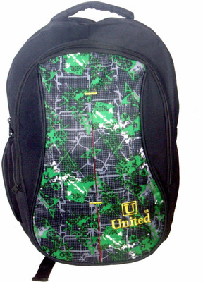 

U United Bottle Grn Camouflage Waterproof Backpack(Green, 12 L)