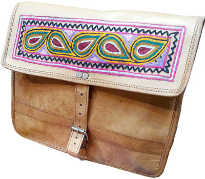 

Amazing Shop ALG-0007925 Messenger Bag(Light Brown, 5)