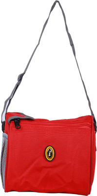 

FabSeasons Lunch Bag Waterproof School Bag(Red, 6 inch)