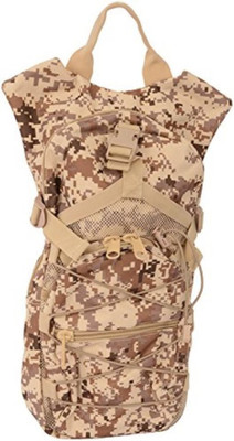 SurprizeMe Military Grade Canvas HIKING Waterproof School Bag(Brown, 40 L)