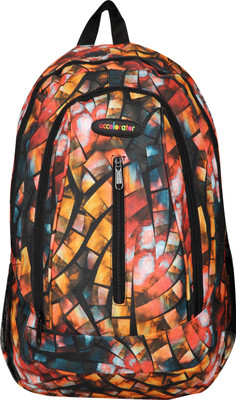 

Accelerator Digital Printed Casual Backpack Waterproof Backpack(Orange, 24 L)
