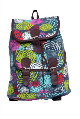 

Shoppers Planet yellow-canvas-backpack Backpack(Multicolor, 16 inch)