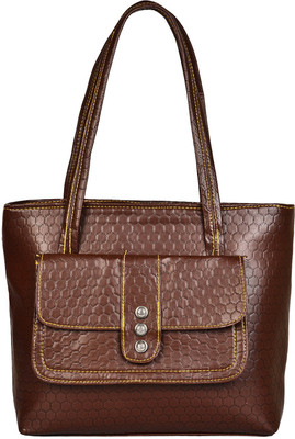 

Look @me Brown Office Bag Shoulder Bag(Brown, 5 L)