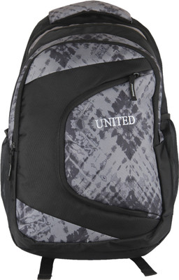 

U United Bandhani Punch Waterproof Backpack(Grey, 12 L)