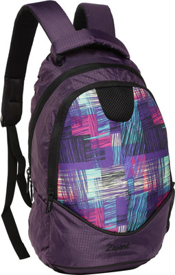 

Zwart DAZZLE-P Small Backpack(Purple)