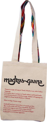 

Ashvita Design Studio Madras Gaana Bag Multipurpose Bag(Multicolor, 12 inch)