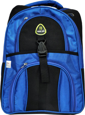 

Famous JD LAP School Bag(Blue, Black, 20 L)