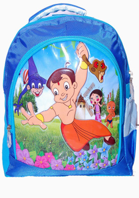 

ZEST Power Full Chhota Bheem Waterproof School Bag(Blue, 20 L)