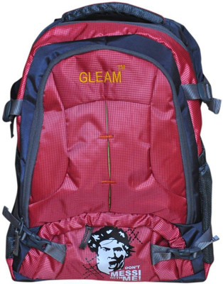 

Gleam 2209EKVB Waterproof School Bag(Red, 17 inch)