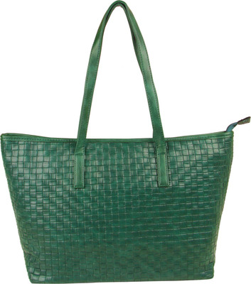 

Satchel Satchel Bamboo Mat Design Handbag Shoulder Bag(Green, 1 inch)