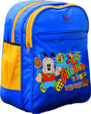 

Moladz MBLSC2104 Waterproof School Bag(Blue, 14 inch)