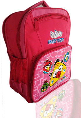 Digital Bazar Denver Pink Angry Birds Kids Cartoon Backpack(ANDROID)Edition Waterproof School Bag(Pink, 16 inch) available at flipkart for Rs.1010