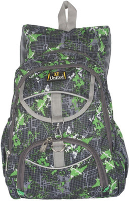 

U United WILD FLOWER Waterproof Backpack(Green, 14 L)