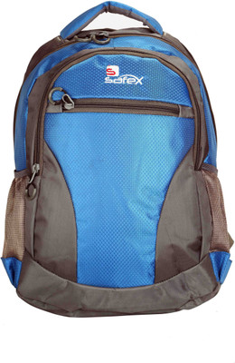 

Safex 15.6 inch Laptop Backpack(Multicolor), Blue