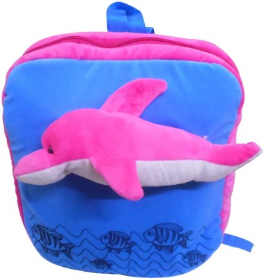 

Saugat Traders Dolphin School Bag(Pink, 14 inch)