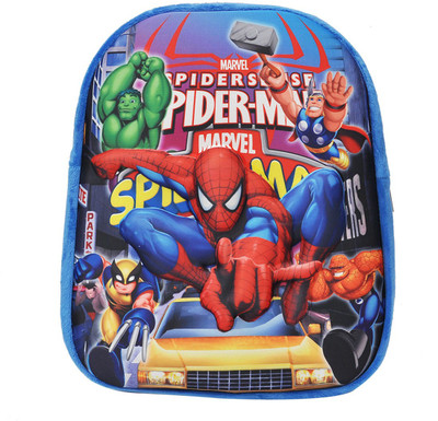 

Hawai Spiderman In Action School Bag(Blue, 12 inch)