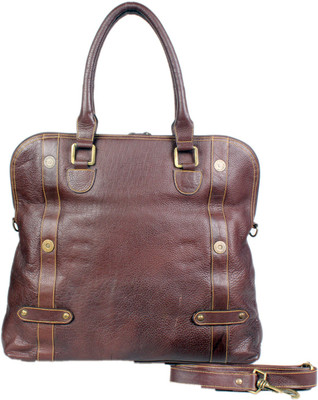 

KHADI INDIA LHB 10 Messenger Bag(LIGHT BROWN, 17 inch)