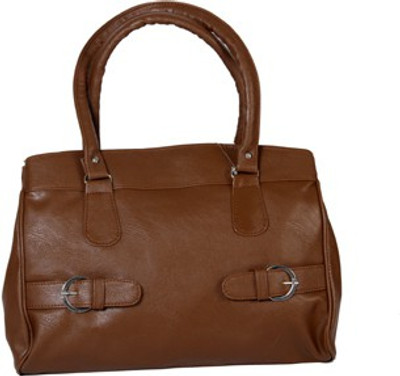 

Kuero Brown Tote Handbag School Bag(Brown, 14 inch)