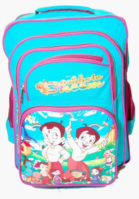 

ZEST Chhota Bheem Waterproof School Bag(Blue, 20 L)