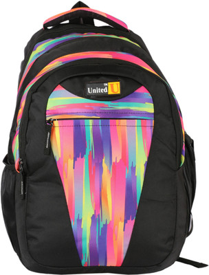 

U United Rang Rasiya Diamond Waterproof Backpack(Multicolor, 12 L)