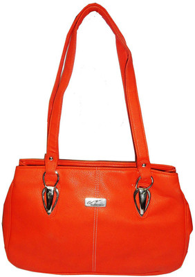 

Atorakushon Multipurpose Ladies Hand Bag Shoulder Bag(Orange, 5 inch)