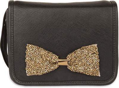 

Desi Drama Queen Bow Bag - Black School Bag(Multicolor, 5 inch)
