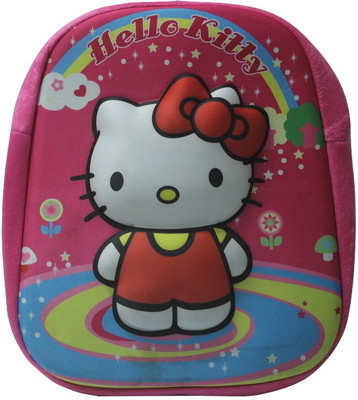 

SILTASON SHAKTI 3D EMBOSSED HELLO KITTY School Bag(Pink, 12 inch)