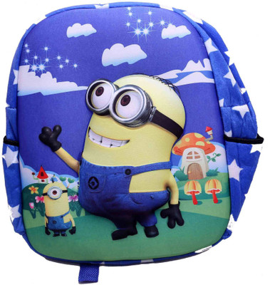 

Funcart Funcart Minions 3 D School Bag School Bag(Multicolor, 12 inch)