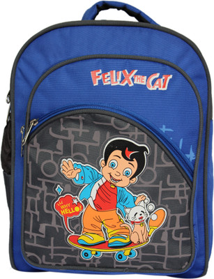 

Synergy Felix The Cat School Bag(Blue, 25 L)